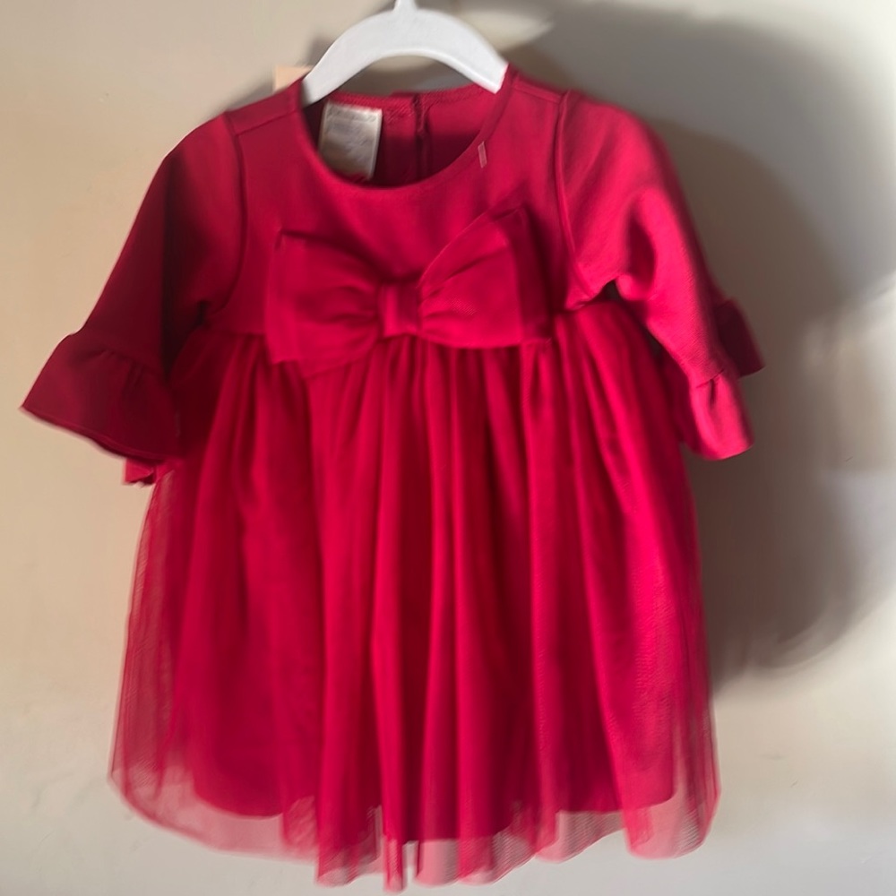 First Impressions 2 piece Dressy Dress in Cherry Red